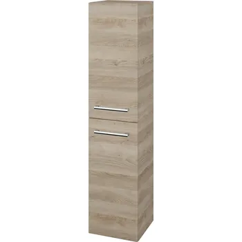 Koupelnový nábytek Dřevojas Vysoká skříň DOS SVD2 35 - D17 Colorado / Úchytka T03 / D17 Colorado / Pravé