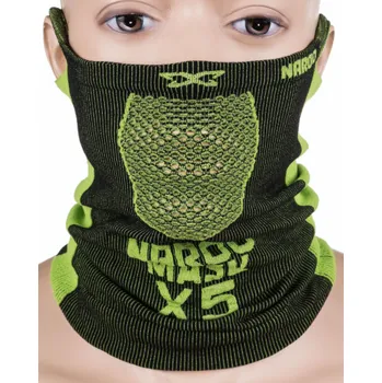 Karnevalová maska Naroo X5s tréninková maska černá a žlutá (STNO:X5sCZOL)