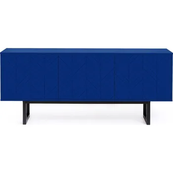 Komoda Modrá komoda Woodman Camden Herringbone, 175 x 75 cm ID_1329800