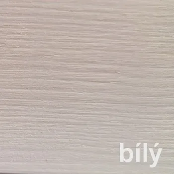 Knihovna Jandrew Dřevěná vitrína z masivu borovice Amanda I 2 šuplíky jandre barevné odstíny: bílý