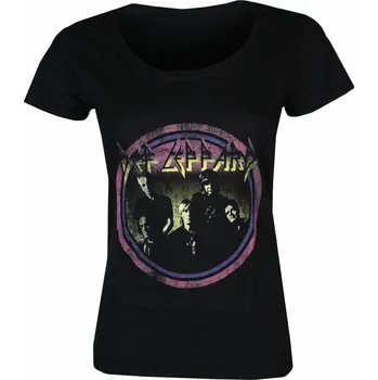 Dámské tričko Tričko metal dámské Def Leppard - Vtge Circle - ROCK OFF - DEFLTS03LB - XXL
