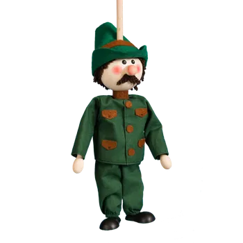 loutka Loutka bez nití - Myslivec