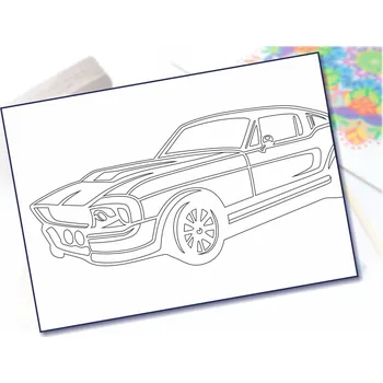 Radost v písku Šablona na pískování "bourák" Varianta: A5 (148 x 210 mm)