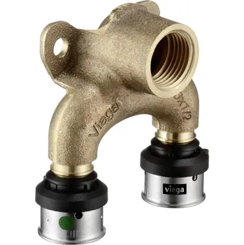 Fitinka Viega Smartpress Dvoj. nást. přírubová tvarovka 20x1/2x20 mod. 6725.7, 730 420