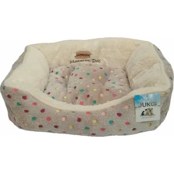 Pelíšek pro psa JUKO petfood Extra Soft Bed 61 x 42 cm šedý