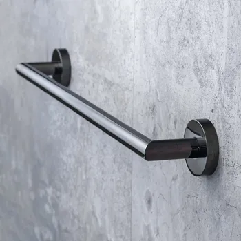 Držák na ručník Hematit - držák ručníků 450 mm, grafit lesk 159204022