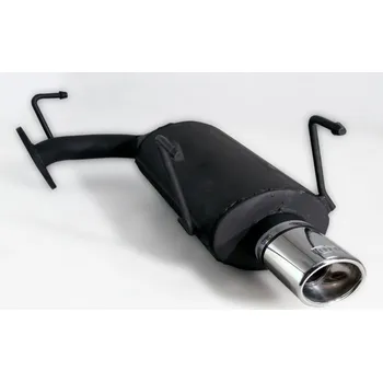 Zadní díl výfuku ULTER SPORT Sportovní výfuk TOYOTA Corolla typ E10 1992-1997, 1x koncovka oválná 95×65mm Vyberte motor: 1,3i 55/65kW HATCHBACK