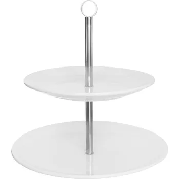 etažér Orion 122963 etažér 2 patra bílý