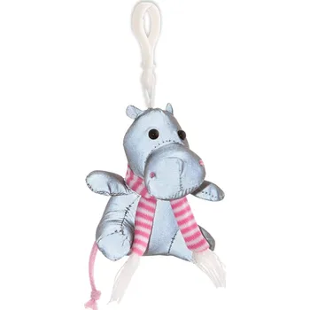 Reflexní přívěsek 3D - hroch - splňuje evropskou normu kvality EN 13688