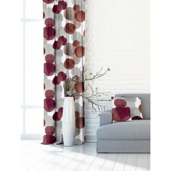 Dekorativní polštářek Látka 371016/2007 na závěsy, polštářky - 50 x 50 cm