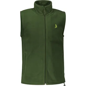Pánská vesta Pánská fleecová vesta ALTISPORT ALM002518 LAHVOVĚ ZELENÁ M