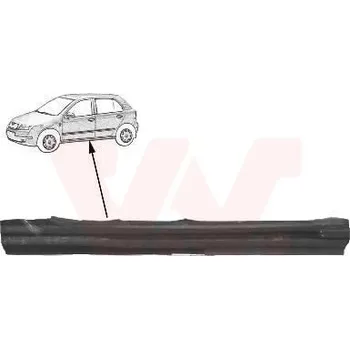 Prah karosérie Nástupní panel VAN WEZEL 7625103