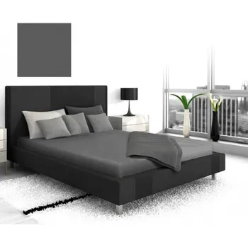 Prostěradlo Prostěradlo jersey tm.šedá 51 - 140 x 200 cm atyp