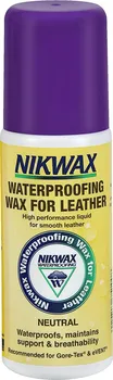 Přípravek pro údržbu obuvi Nikwax Impregnating Wax for Grain Leather bezbarvý 125 ml