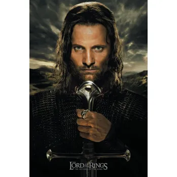 Plakát Plakát, Obraz - Pán prstenů - Aragon