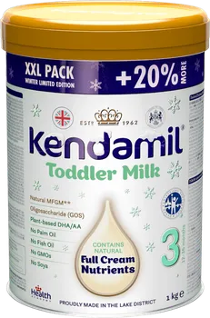 Kendamil Batolecí mléko 3 DHA+ zimní XXL balení 1 kg