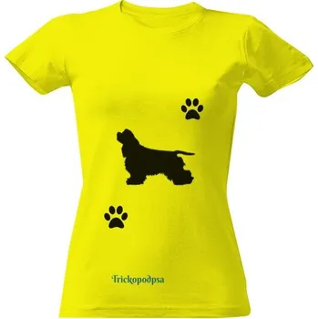 Dámské tričko Tričko s potiskem Psí láska a láska dámské