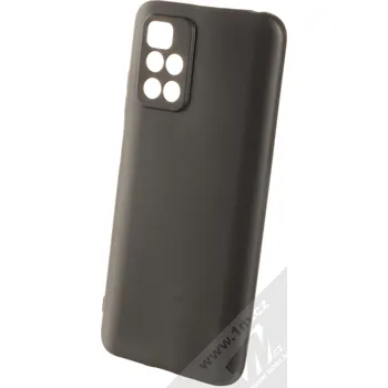 Pouzdro na mobilní telefon 1Mcz Matt Skinny TPU ochranný silikonový kryt pro Xiaomi Redmi 10 černá (black)