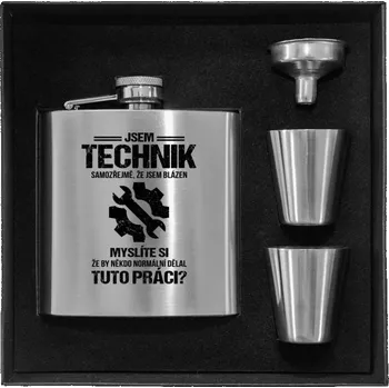 Placatka Placatka v krabičce Samozřejmě, že jsem blázen - technik