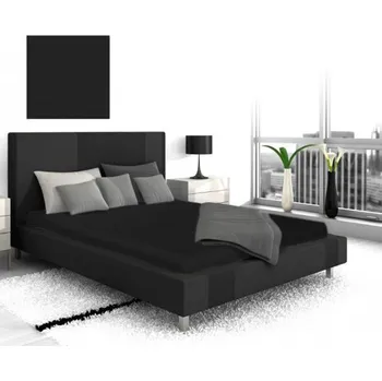 Prostěradlo Prostěradlo jersey černá 48 - 120 x 200 cm atyp