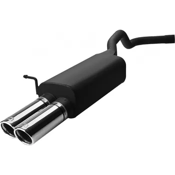 Zadní díl výfuku ULTER SPORT Sportovní výfuk ŠKODA Fabia II HATCHBACK 2006-2010, 2x koncovka kulatá 70mm Vyberte motor: 1,9 TDi 77kW HATCHBACK