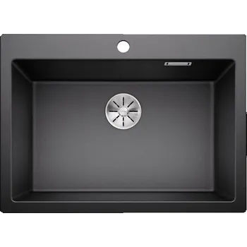 Granitový dřez Blanco Pleon 8 InFino Granitový dřez bez odkapu, 70x51cm, antracit, 523043
