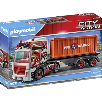 Stavebnice Playmobil Playmobil City Action 70771 Nákladní vůz s přívěsem