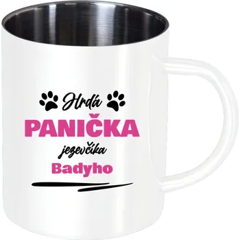 Nerezový hrnek Hrdá panička