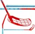 Florbalová hůl Salming Matrix 32 Light Blue/Red 98 cm P 32 mm