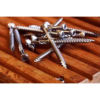 Vrut Terasový vrut 5x70 TORX T25 nerez C2 s redukovanou hlavou (200 ks/bal + BIT)