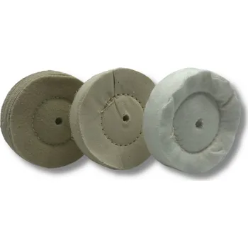 Brusný kotouč Cominvest Látkový leštící kotouč průměr 100 mm Flanel