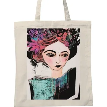 Nákupní taška Nákupní taška unisex s potiskem Knihomilka