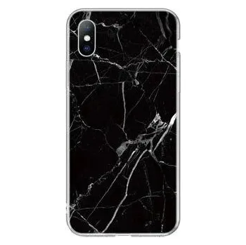 Wozinsky Silikonový Mramorový kryt na Xiaomi Poco F3 - černý