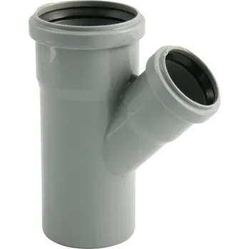 Kanalizační potrubí HT Odbočka redukovaná 45° 110/50 mm