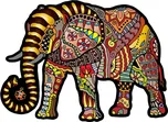 Wooden City Magický slon 150 dílků