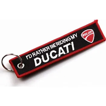 TXR Textilní klíčenka Ducati