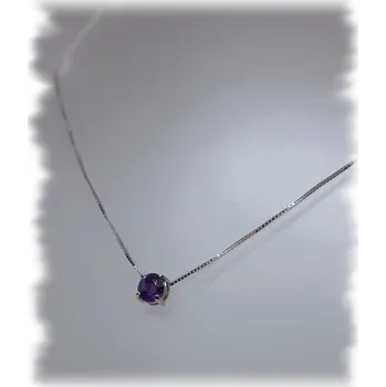 Náhrdelník bílé zlato 40 cm