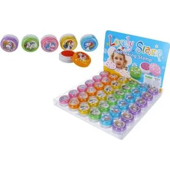 Dětské razítko Razítko jednorožec Barvy: oranžová