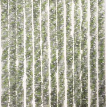 Příslušenství ke karavanu Dekorativní závěs do dveří 56x205 cm, BRUNNER Barva: šedá/bílá/zelená