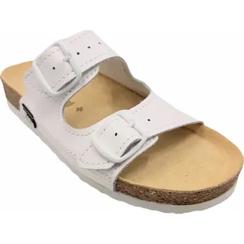 Dámské pantofle Dámské korkové pantofle Peon PE/121-5 bílé Velikost: 39