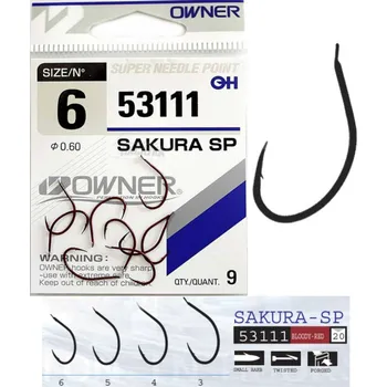 OWNER - Háčky 53111 Červené vel : 3