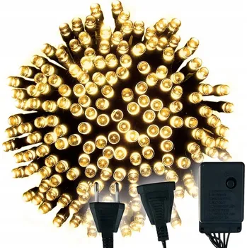 Vánoční světelný řetěz Berge BRG62059 řetěz 100 LED teplá bílá