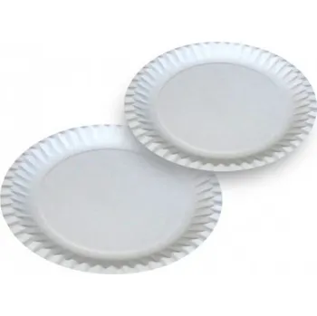Jednorázové nádobí Talíř papírový kulatý - 230 mm - 50 ks