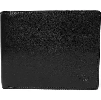Kabelka Pánská luxusní hladká kožená peněženka Marta Ponti no. B216R + RFID černá | KabelkyproVas.cz