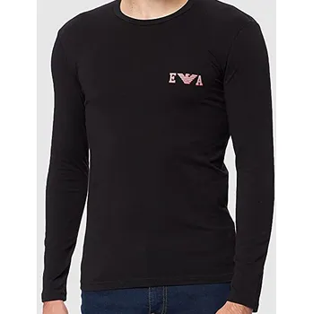 Pánské oblečení Pánské triko 111023 1A526 - 00020 - Černá - Emporio Armani černá L