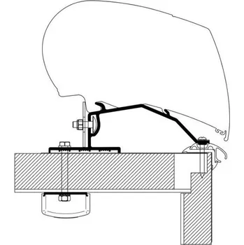 Kapota Thule Adaptéry pro karavany LMC pro střešní markýzy řady 6 a 9