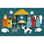 Anděl Přerov 477 barevný betlém