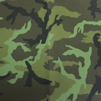 Tkanina maskáčová ripstop zelená