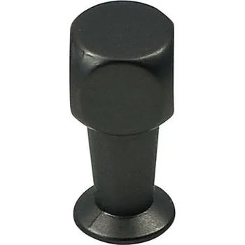 Nábytkové kování Kovová knopka SIRO 2389-10 ZN 68 antracit matný