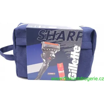 Holítko Gillette fusion proglide strojek + 2 náhradní hlavice + gel 200 ml + dárková etuje